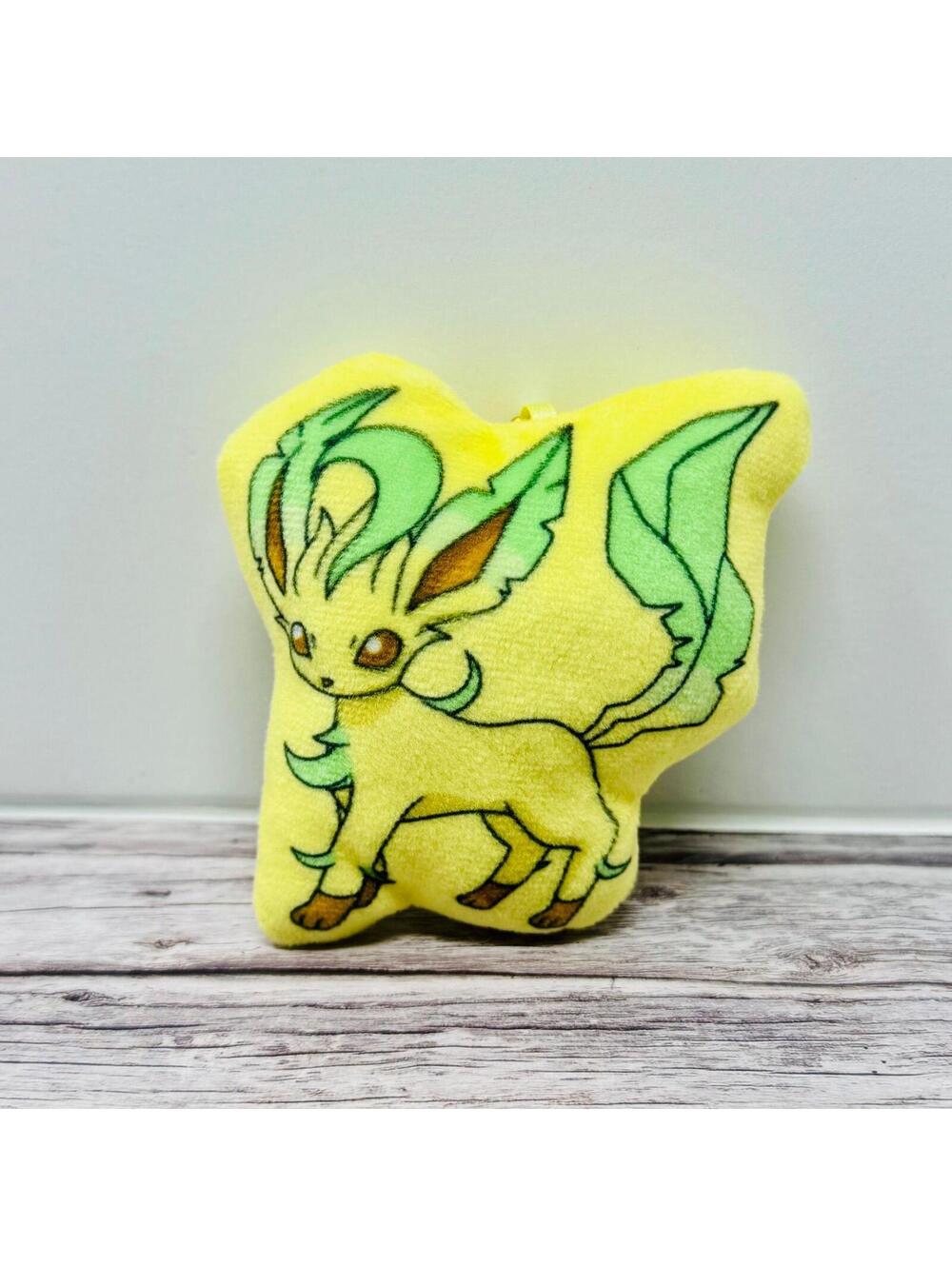 Pokemon Leafeon Mini Plush Keychain Official Japan Import US Seller